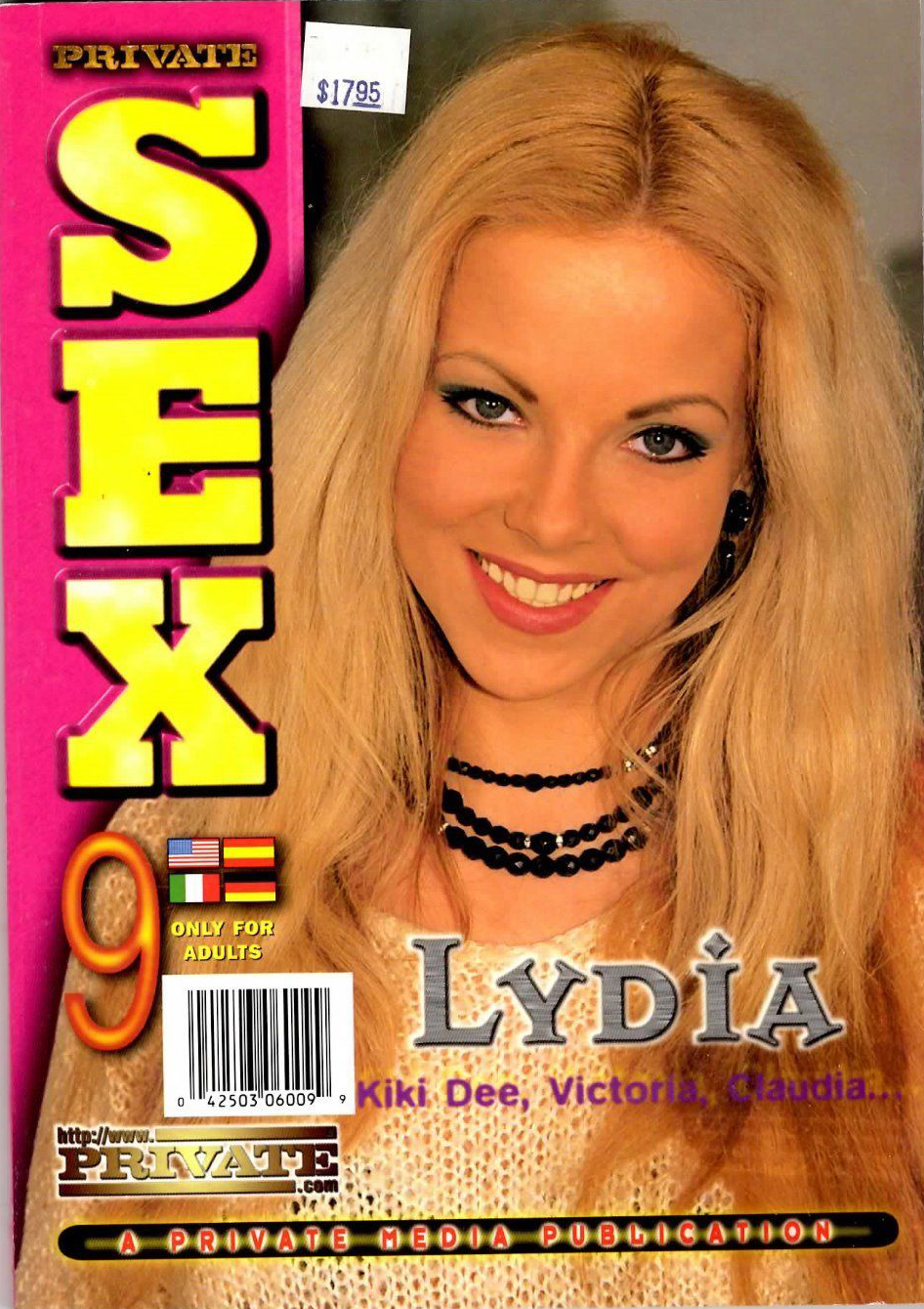 Private Sex # 9 magazine back issue Private Sex magizine back copy 