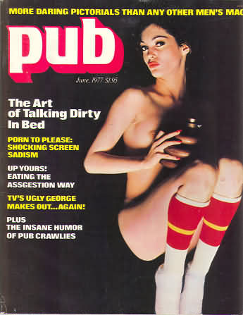 Pub June 1977 magazine back issue Pub magizine back copy 