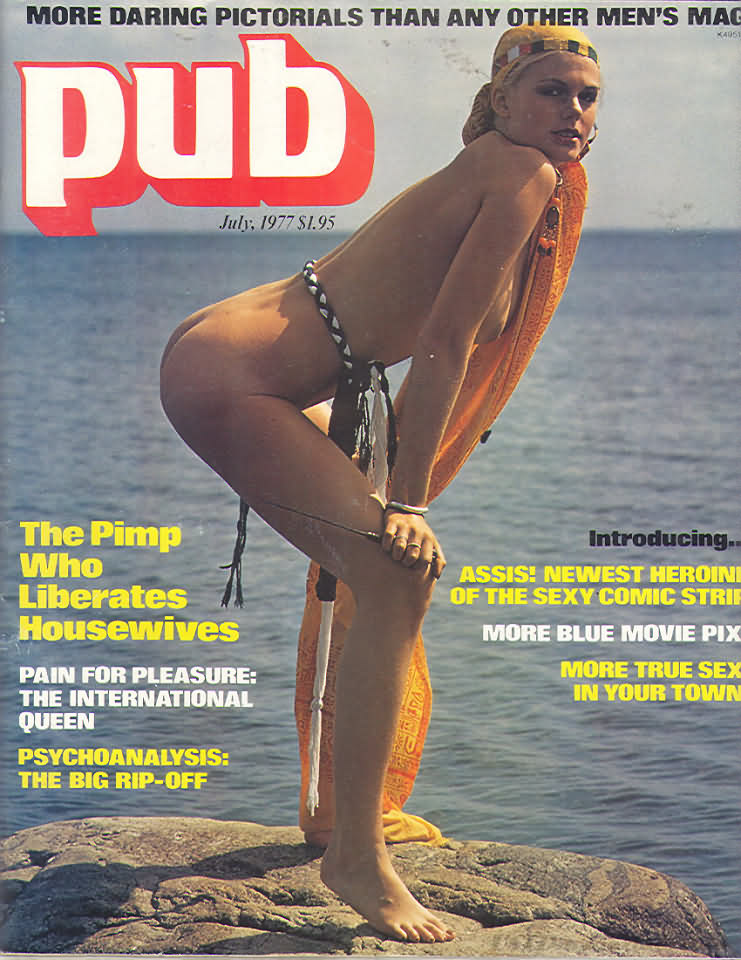 Pub July 1977 magazine back issue Pub magizine back copy 