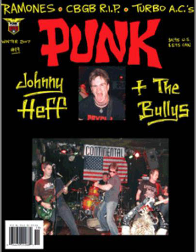 Punk Winter 2007 magazine back issue Punk magizine back copy 