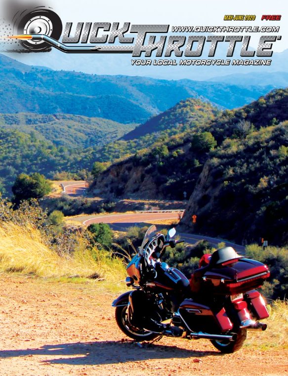 Quick Throttle May/June 2020 magazine back issue Quick Throttle magizine back copy 