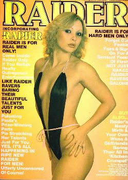 Raider # 3 magazine back issue Raider magizine back copy 