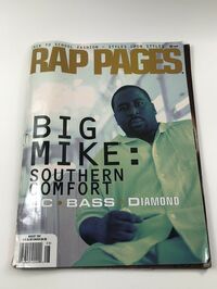 Rap Pages August 1997 magazine back issue cover image