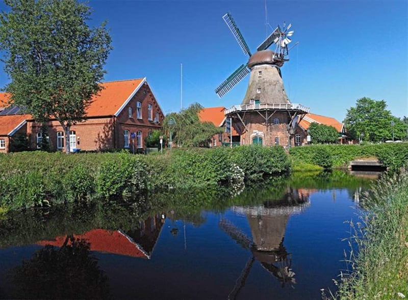 windmill landscape photograph puzzle ravensburger 500 pices perfecrt gift idea windmill-landscape-500-puzzle