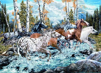 Find the Horses Puzzles Jigsaws Ravensburgers 159284 Rosenthal findthehorses