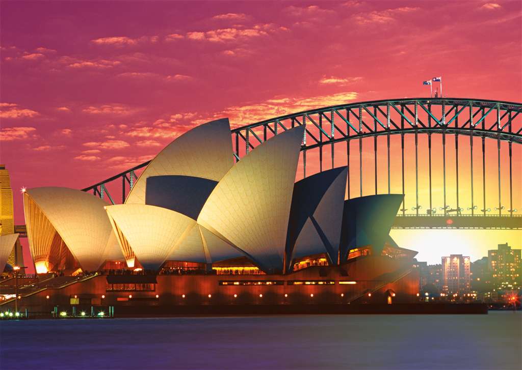 sydney opera house australia jigsaw puzzle, ravensburger, 1000 pieces, huber photographer sydney-opera-house