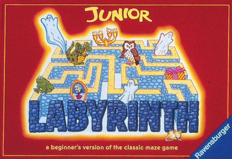 labyrinth junior board game search for the treasure deep within the maze by ravensburegr games labyrinth-junior-board-game