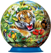 Wonderful WIldlife, 108 Piece 3D Spherical Jigsaw Puzzle Ball Made by Ravensburger