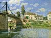 Alfred Sisley's painting the bridge at villeneuve la garenne is 1000 piece jigsawpuzzle ravnsburger