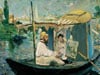 Monet Painting in His Floating Studio by Edouard Manet Jigsaw Puzzle by RavensburgerPuzzles Puzzle