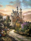 Enchanted Neuschwanstein Castle in Bavaria Germany Jigsaw Puzzle by Ravensburger Pieces 1000 by Shei Puzzle