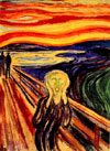 Edward Munch's The Scream or The Cry Painting as a one thousand piece jigsaw puzzle by Ravensburger Puzzle