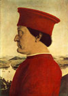Pierro Della Francesca's Portrait, Frederico Da Monterfeltro painting Ravensburger 1000 piece puzzle Puzzle