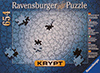 Chryptic puzzle all silver Krypt series no image blank Ravenbsurger JigsawPuzzles thousand pieces ji