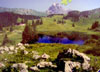 ravensburger jigsaw puzzle of Lake Kalbele in Austria photo taken by Louis Bertrand Puzzle