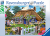 Howard Robinsons' Cottage in England 1500 Piece Jigsaw Puzzle by Ravensburger Games Puzzle