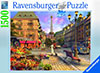 vintage paris eiffel tower jigsaw puzzle, ravensburger, 1500 pieces, corbis photo 163946 Puzzle