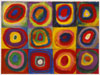 Color Study of Squares and Circles by Kandinsky 1913 Famous Painting by Ravensburger Jigsaw Puzzles Puzzle