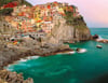 Italian Riviera Cinq Terre 2000 Piece Jigsaw Puzzle made by Ravensburger Puzzles in Germany