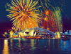 Fireworks in Sydney, Asutralia photographs by bildagentur huber images ravensburger jigsaw puzzle, 2