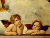 raffael raffaello painter artist cherubs detail madonna sistina puzzle ravensburger Puzzle