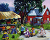 PaulinePaquin Quebec Artiste The Kiosque Ravenbsurger JigsawPuzzles thousand pieces jigsaws p