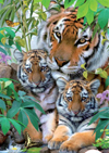 Tiger Family, 1000 Piece Jigsaw Puzzle Made by Ravensburger