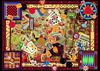 Kate Ward Thacker collage of vintage toys and games is 1000 piece jigsawpuzzle ravnsburger