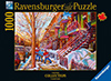 Carole Spandau Quebec Canadian Artist Street Hockey Ravenbsurger JigsawPuzzles thousand pieces jigsa Puzzle