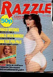Razzle Vol. 1 # 6 magazine back issue Razzle magizine back copy Razzle Vol. 1 # 6 British pornographic Magazine Back Issue Published by Paul Raymond Publications and Founded in 1983. Naked Withces.