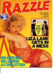 Razzle Vol. 3 # 2 magazine back issue Razzle magizine back copy Razzle Vol. 3 # 2 British pornographic Magazine Back Issue Published by Paul Raymond Publications and Founded in 1983. Liza Lane Gets In A Mess.