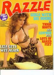 Razzle Vol. 3 # 8 magazine back issue Razzle magizine back copy Razzle Vol. 3 # 8 British pornographic Magazine Back Issue Published by Paul Raymond Publications and Founded in 1983. Tinted With Big House In Thigh Boots And Letters.