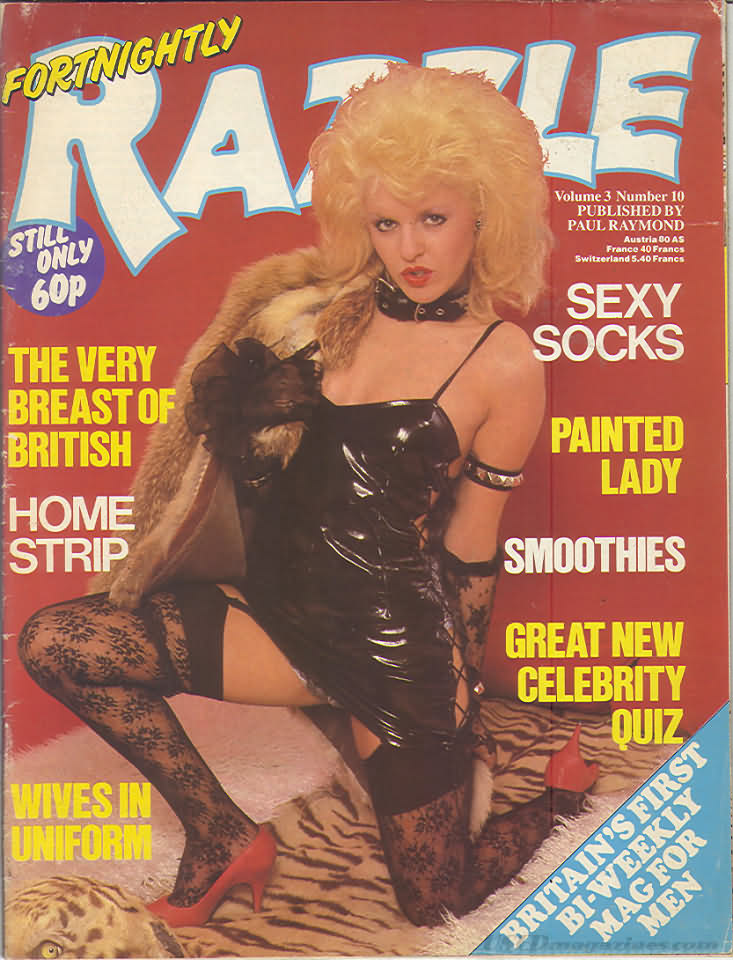 Razzle Vol. 3 # 10 magazine back issue Razzle magizine back copy Razzle Vol. 3 # 10 British pornographic Magazine Back Issue Published by Paul Raymond Publications and Founded in 1983. The Very Breast Of British Home Strip.