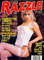 Razzle Vol. 5 # 18 magazine back issue Razzle magizine back copy Razzle Vol. 5 # 18 British UK pornographic Magazine Back Issue Published by Paul Raymond Publications and Founded in 1983. Sources For Corsets (The Crutch Of Matter).