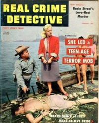 Real Crime Detective January 1956 magazine back issue