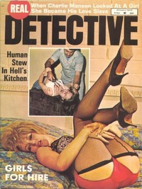 Taylor Charly magazine cover appearance Real Detective January 1977
