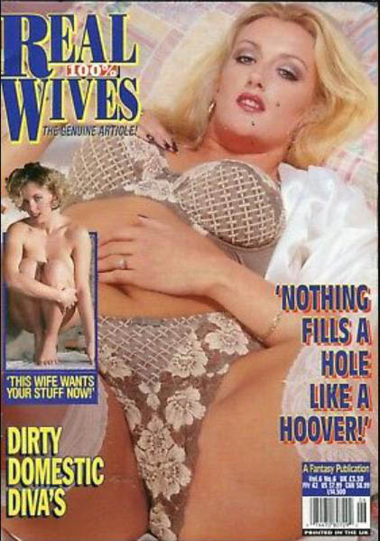 Real Wives Vol. 6 # 6 magazine back issue Real Wives magizine back copy 