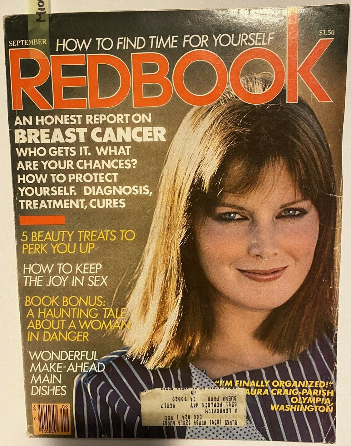 Redbook September 1981 Magazine Back Issue Redbook Sep 1981 6405