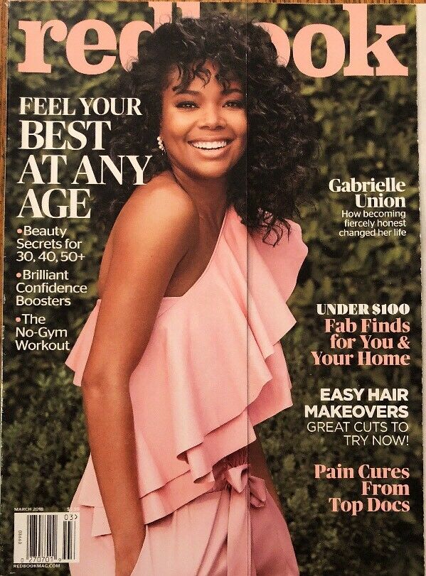 Redbook March 2018 magazine back issue Redbook magizine back copy Redbook March 2018, Redbook is an American womens magazine published by the Hearst Corporation and is part of The Seven Sisters Magazine Group. Gabrielle Union how becoming fiercely honest changed her life.