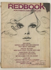 Sophia Loren magazine cover appearance Redbook May 1969