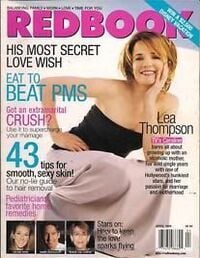 Lea Thompson magazine cover appearance Redbook April 1999