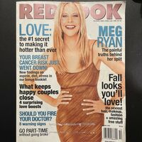 Meg Ryan magazine cover appearance Redbook October 2000