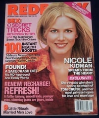 Nicole Kidman magazine cover appearance Redbook January 2003