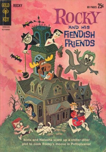 Rocky and His Fiendish Friends Comic Book Back Issues by A1 Comix