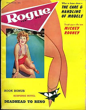 Rogue July 1958 magazine back issue Rogue magizine back copy Rogue July 1958 Adult Magazine Designed for Men Back Issue Published by William Hamling in Chicago. What To Know About.