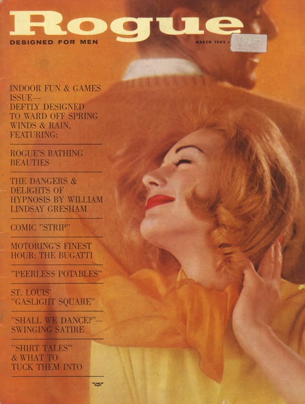 Rogue Mar 1962 magazine reviews