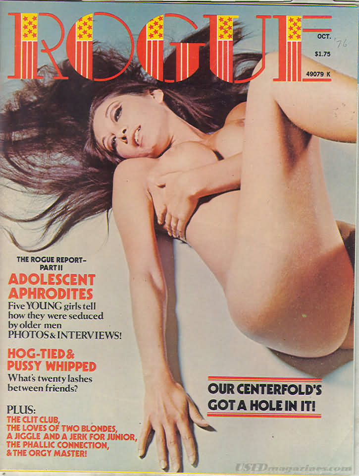 Rogue October 1976 magazine back issue Rogue magizine back copy Rogue October 1976 Adult Magazine Designed for Men Back Issue Published by William Hamling in Chicago. The Rogue Report Part II.