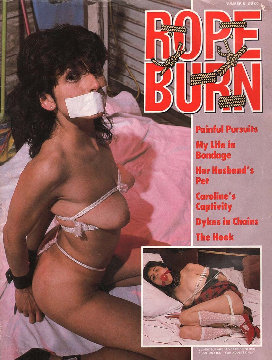 Rope Burn # 8 Magazine Back Copies Magizines Mags