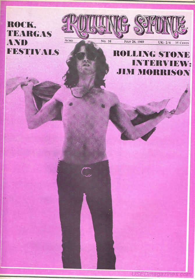 Rolling Stone # 38 magazine back issue Rolling Stone magizine back copy 