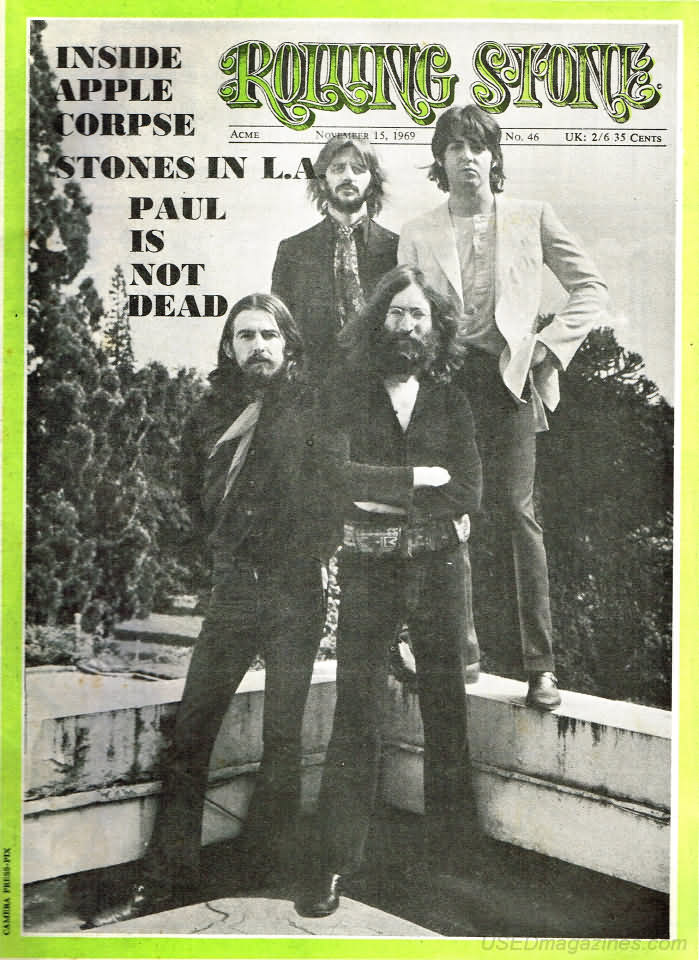 Rolling Stone # 46 magazine back issue Rolling Stone magizine back copy 